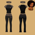 Three Piece Cheetah Set