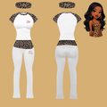 Three Piece Cheetah Set
